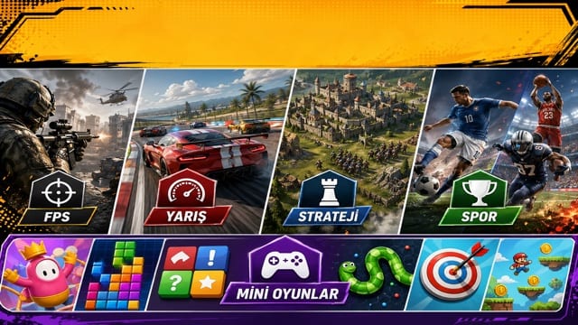 Slotime online oyun türleri FPS strateji yarış
