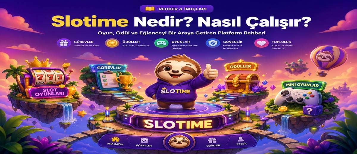 Slotime nedir dijital oyun platformu kapak görseli