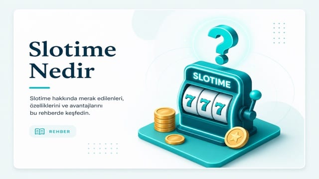 Slotime nedir dijital oyun platformu tanıtımı