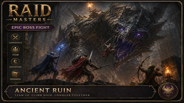 Slotime Raid Masters kooperatif baskın oyunu