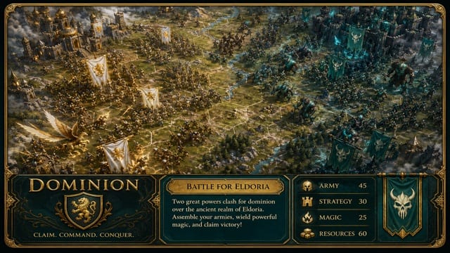 Slotime Dominion online strateji arena oyunu